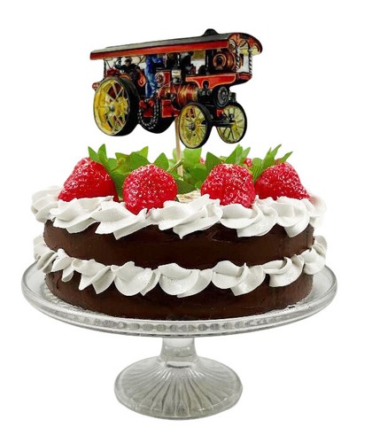 Traction engine cake - engine,