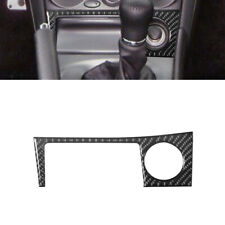 For Toyota Celica 01-05 Carbon Fiber Console Cigarette Lighter Panel Cover Trim