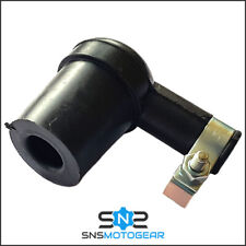 Screw On Rubber Angled Motorcycle Motorbike Lawnmower ATV Spark Plug Cap