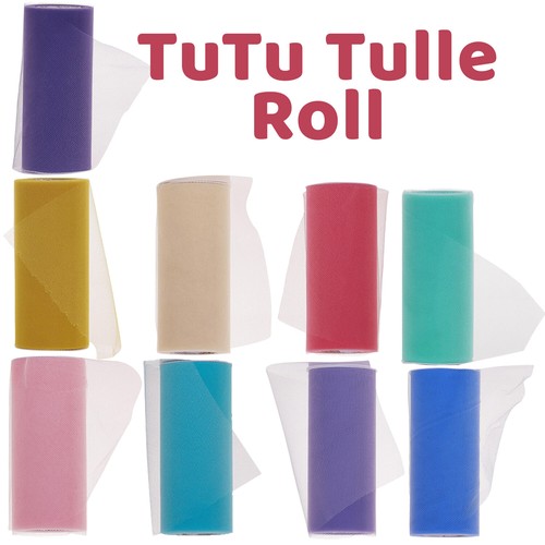 Tutu tulle roll wide - 6",