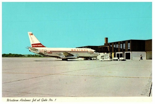 Western airlines boeing 737 - airlines,