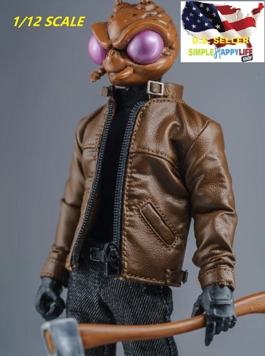 Scale brown leather - 1/12,