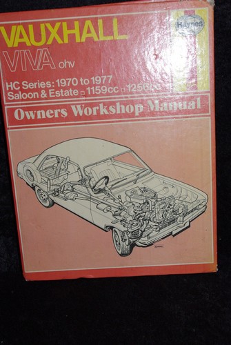 Haynes manual vauxhall viva - manual,