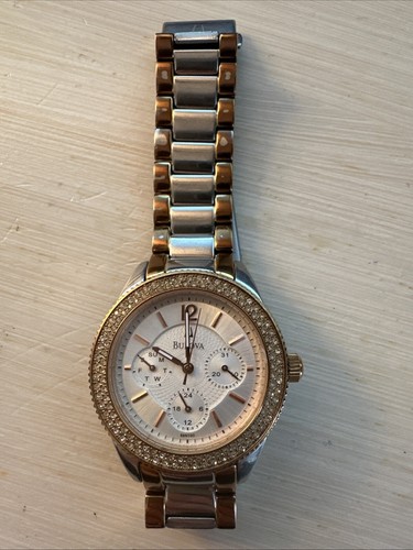 Bulova rose gold - bulova, silver