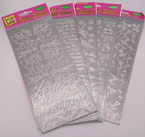 Anitas silver outline - silver,