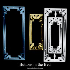 Art Deco Rectangle Metal