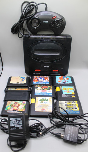 Sega mega drive console - sega,