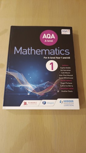 Aqa level mathematics for - a-level,