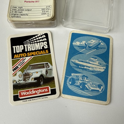 Vintage waddingtons top - waddingtons, trumps