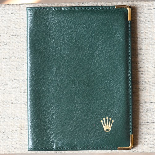 Genuine rolex green - genuine, leather