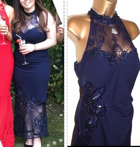 Lipsy vip navy maxi dress - lipsy,