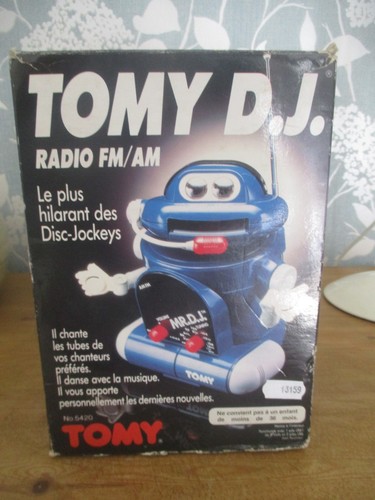 Vintage 1980s tomy am fm - vintage, d.j.