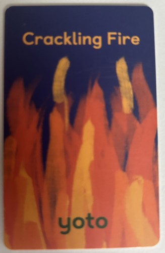 Yoto cards crackling fire - yoto,