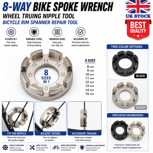 Way bike wheel rim spanner - bike,