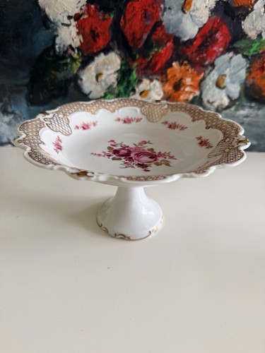Wallendorfer porcelain footed - porcelain,
