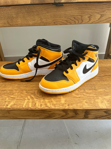 Nike air jordan mid leather - air, 1