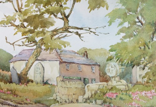 Original watercolour church - original, watercolour,