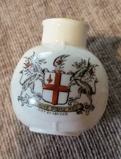 Goss MODEL OF OLD MILK CAN - Matching City of London Crest