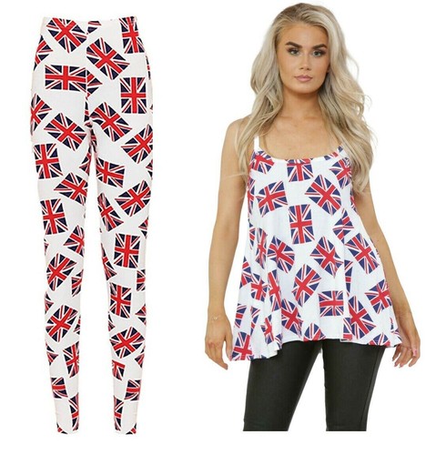 Womens union jack flag - womens,