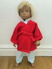 VINTAGE SASHA DOLL 70's  BLONDE GREGOR IN PYJAMA OUTFIT LOOKING FOR NEW HOME