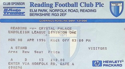 Reading crystal palace - reading,