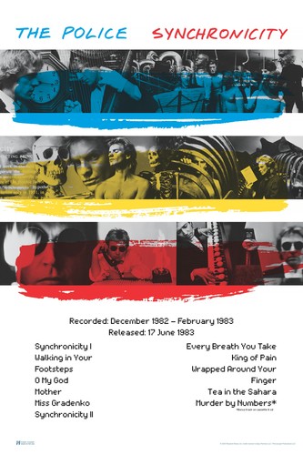 Police synchronicity album - police,