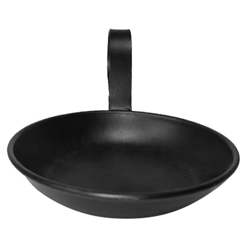 Matte black metal pillar - matte,