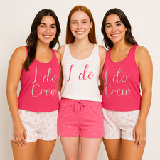 Ladies Bridal Pyjamas Sets Hen