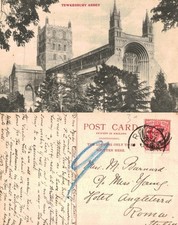 Vintage Postcard - Tewkesbury