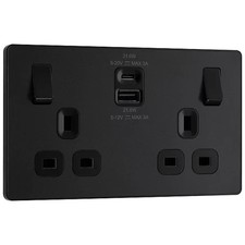 BG Screwless Flat plate 13A