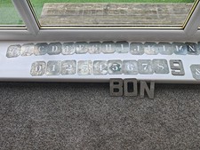 VINTAGE FULL SET OF ZINC