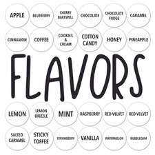 Flavor Fruit Chocolate Vanilla