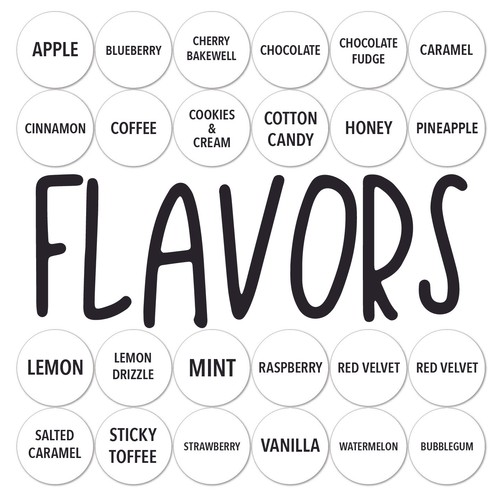 Flavor fruit chocolate vanilla - flavor,