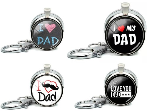 Dad keyring new daddy metal - new,