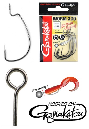 Gamakatsu worm 330 bottom - gamakatsu,