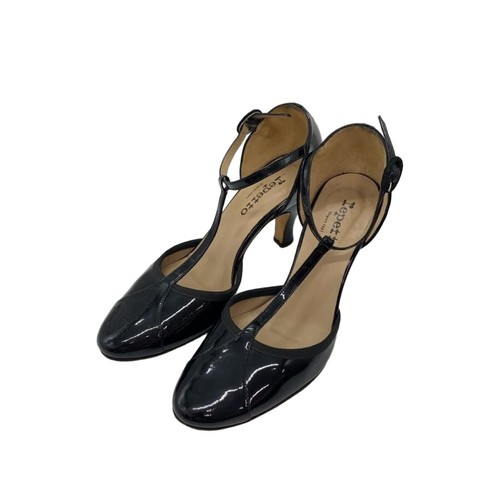 Repetto pumps enamel black - repetto,