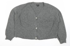 Womens UK Size L Boohoo Grey