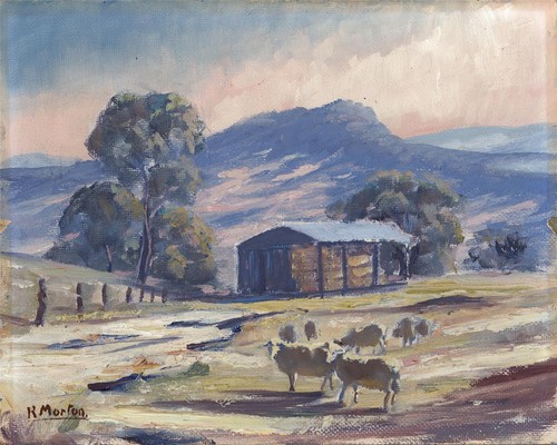 Morton oil painting - oil,