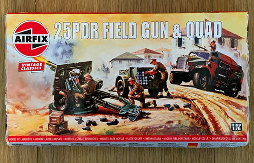 Airfix vintage classics 25pdr - vintage,