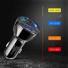 1× Car 3-Port USB Phone