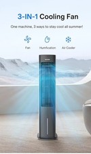 PELONIS 5L Air Cooler, Evaporative Air Cooler with Remote Control, 3 IN 1