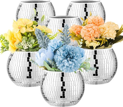 Pcs disco ball vase - 6,