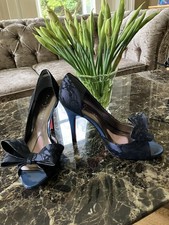 Paris Hilton Navy High Heel