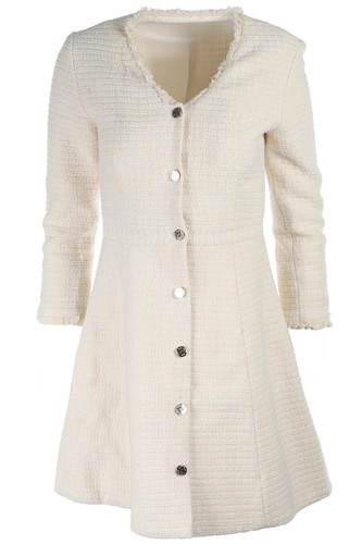 Maje cream tweed - cream, mini