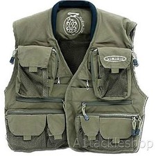 Vision Caribou Fly Fishing Vest in Dark Olive