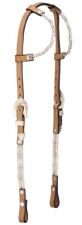 Western Silver Show Bridle -