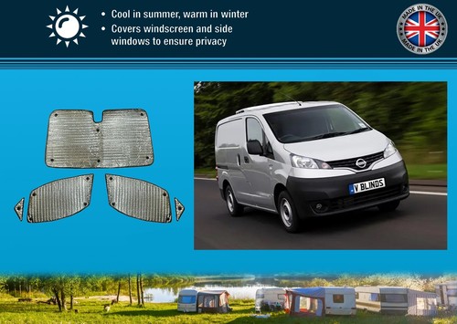 Thermal blinds for nissan - blinds,