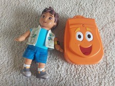 2005 Go Diego Go Electronic Backpack Fisher Price Interactive Toy