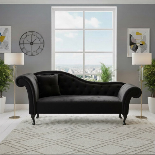 Antique tufted chesterfield - antique,