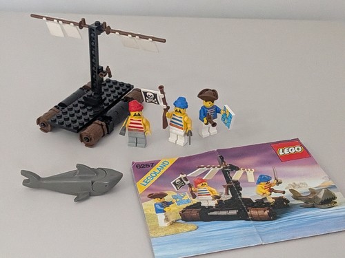 Lego 6257 castaway raft - lego,